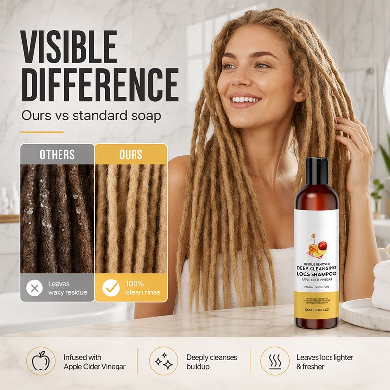 🧼 Deep-Cleansing Shampoo Set for Braids—A refreshing experience for easy braid care.