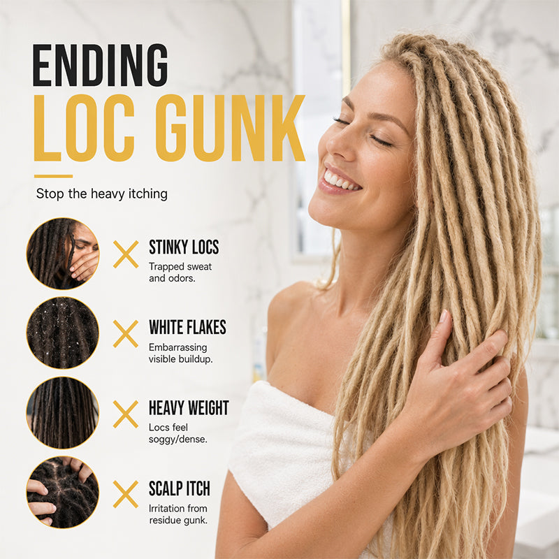 🧼 Deep-Cleansing Shampoo Set for Braids—A refreshing experience for easy braid care.