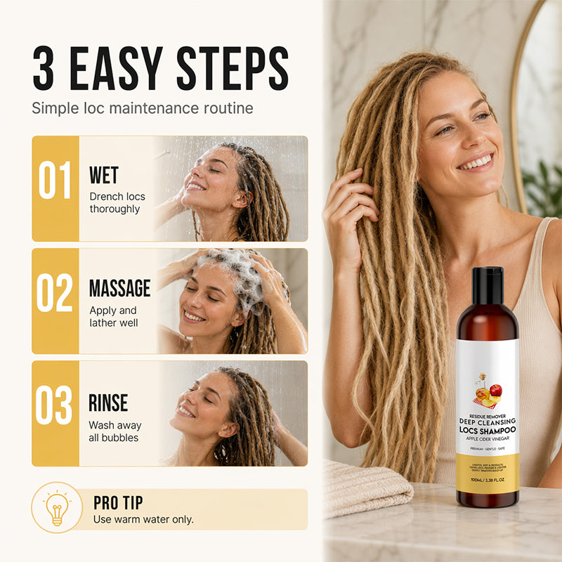 🧼 Deep-Cleansing Shampoo Set for Braids—A refreshing experience for easy braid care.