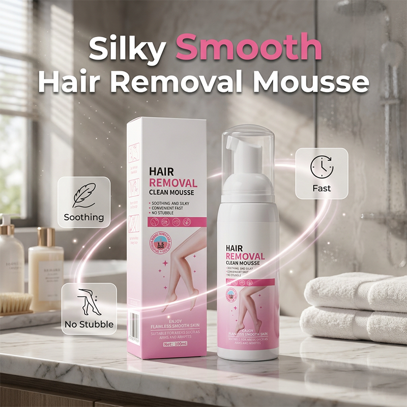Silky-Smooth Hair Removal Cream and mousses
