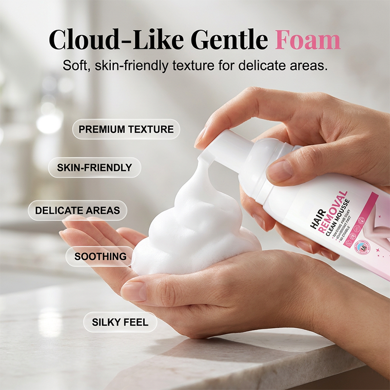 Silky-Smooth Hair Removal Cream and mousses