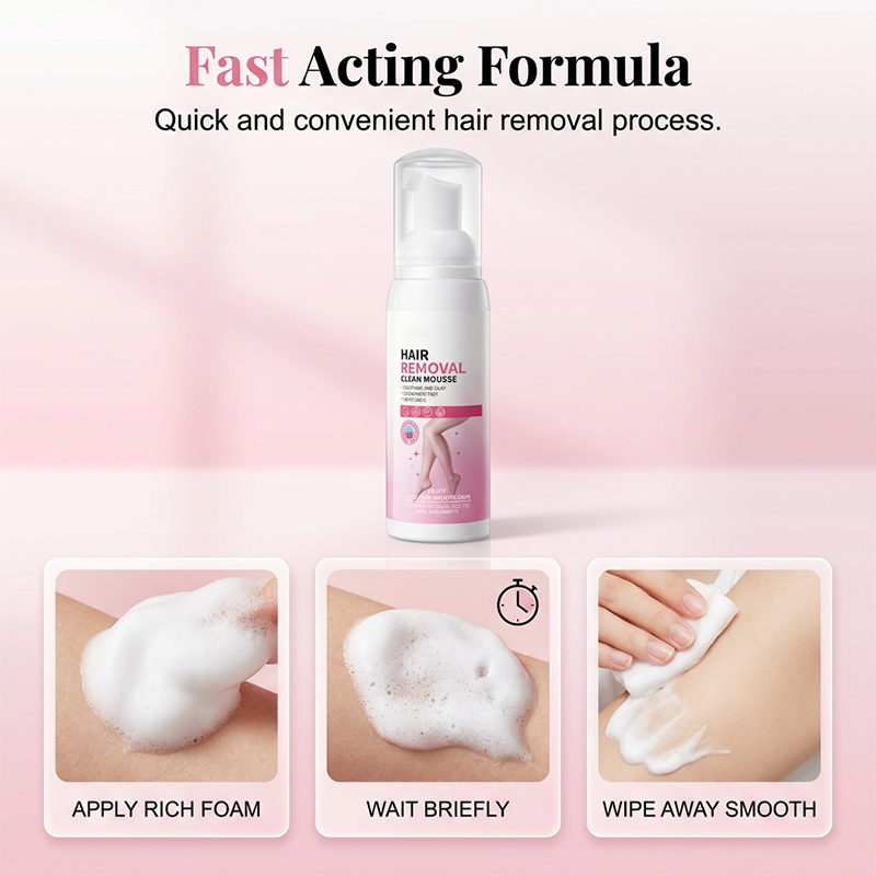 Silky-Smooth Hair Removal Cream and mousses