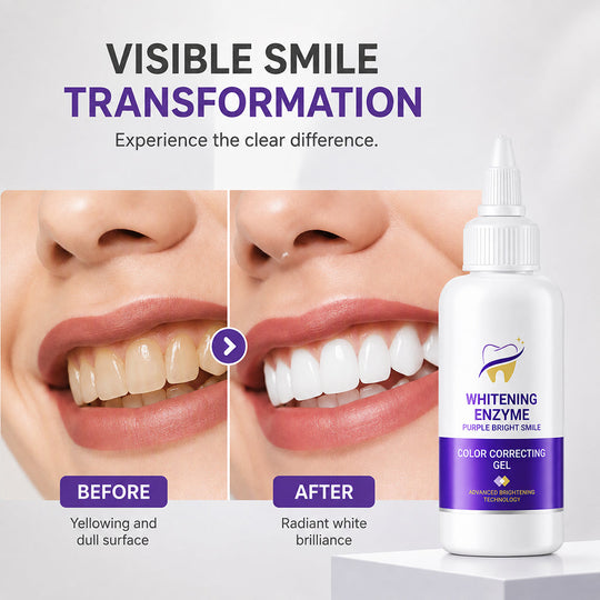 Probiotic Purple Teeth Whitening Toothpaste