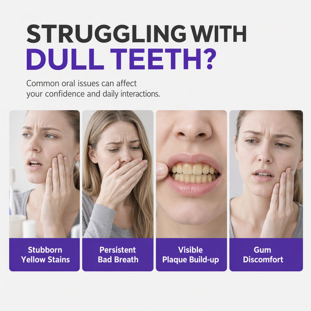 Probiotic Purple Teeth Whitening Toothpaste