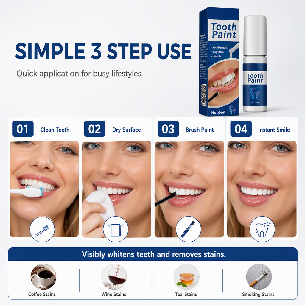 Tooth Whitening Paint