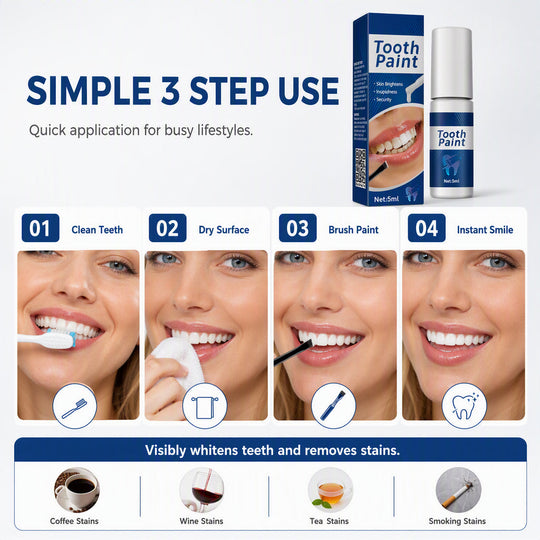 Tooth Whitening Paint