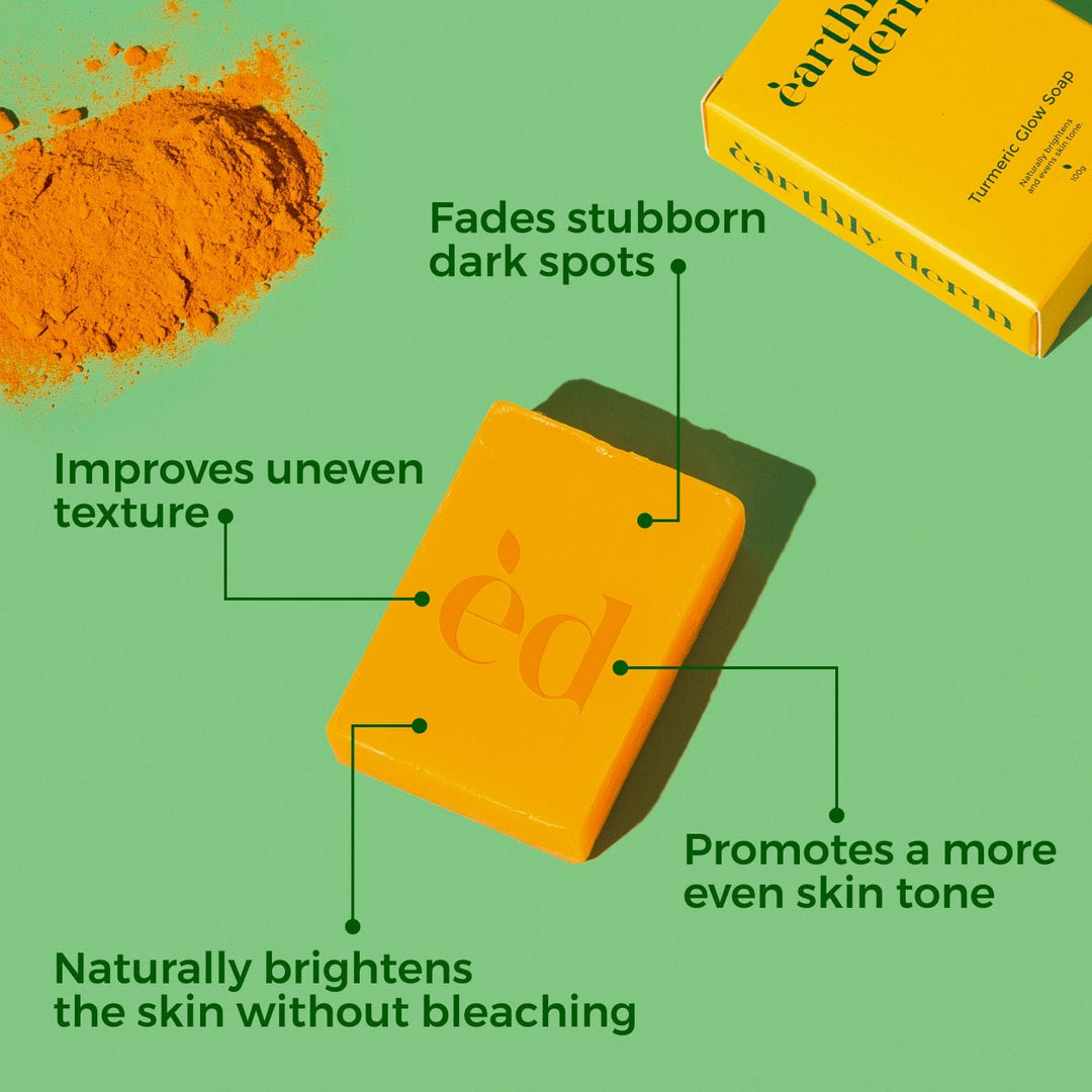Turmeric Fade &amp; Glow Bar.